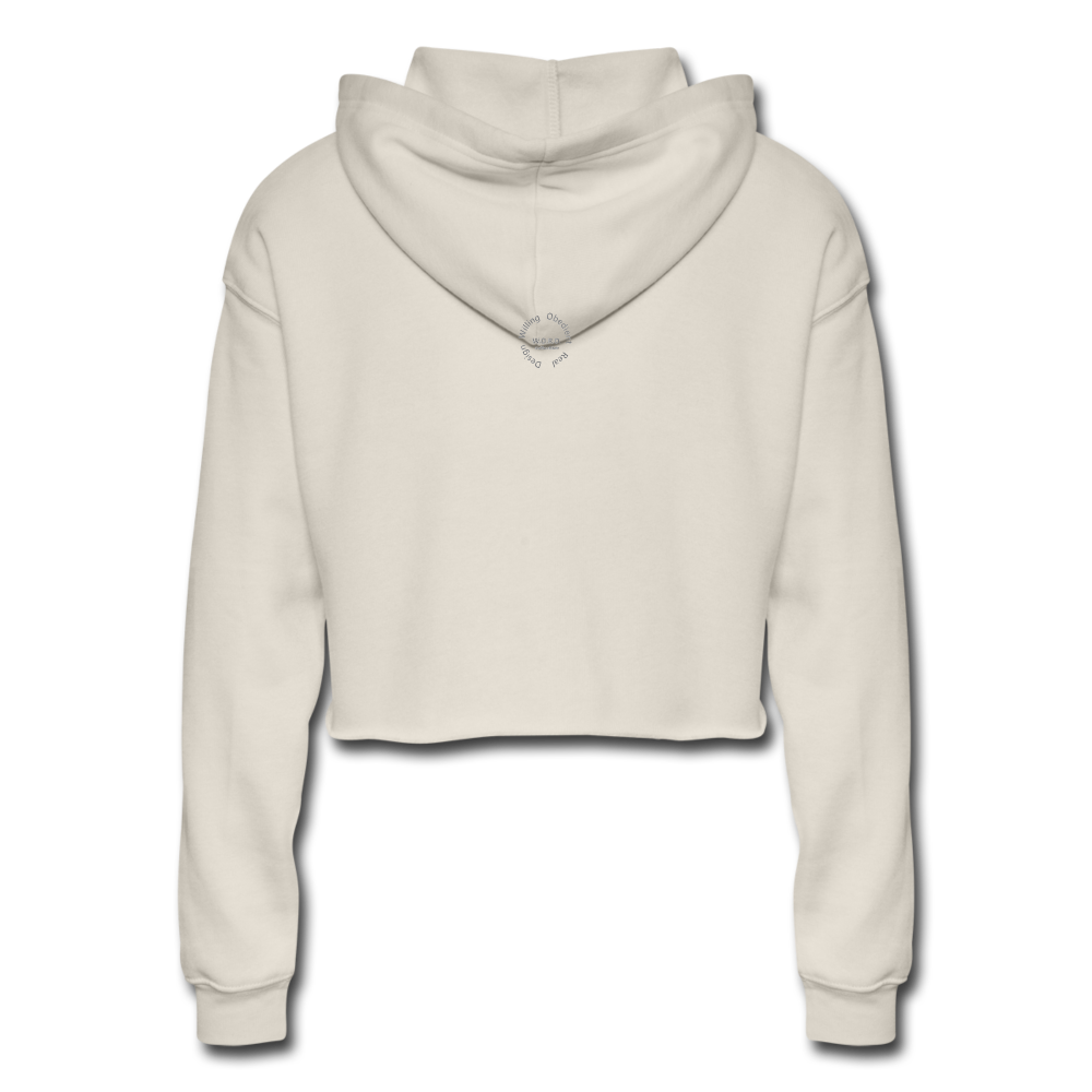 Proverbs 31 Loc Lady Cropped Hoodie - dust