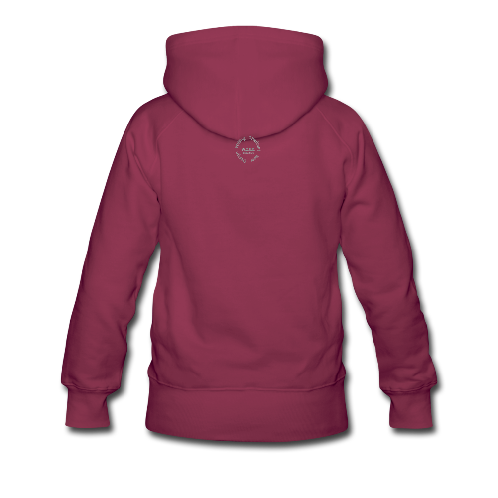 Amari Premium Hoodie - burgundy