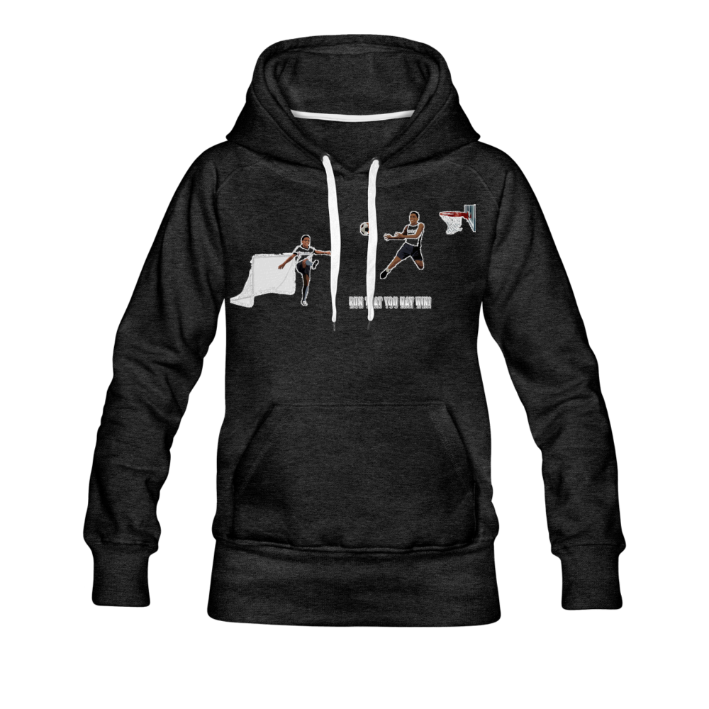 Amari Premium Hoodie - charcoal gray