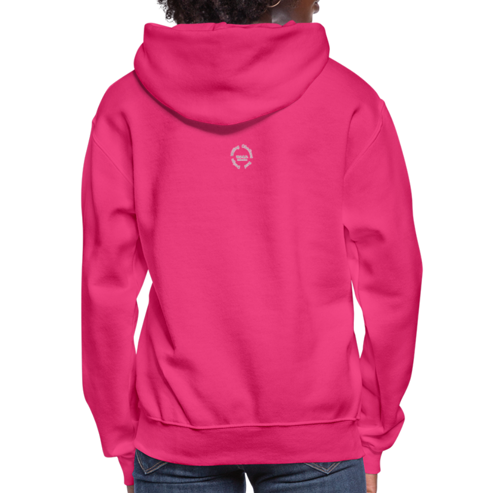 Proverbs 31 Locs Women's Jerzees Hoodie - fuchsia