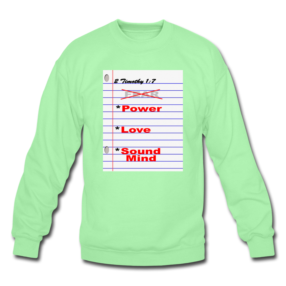 NO FEAR Unisex Crewneck Sweatshirt - lime