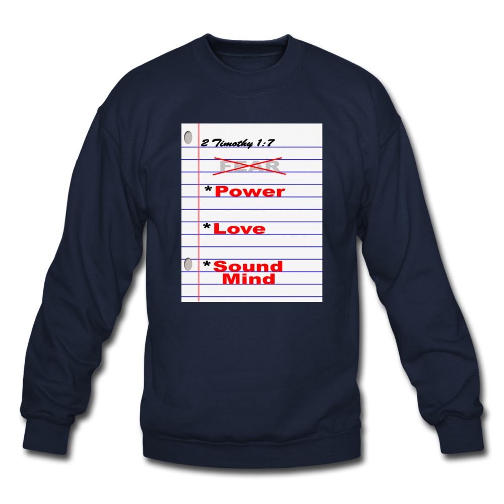 NO FEAR Unisex Crewneck Sweatshirt - navy