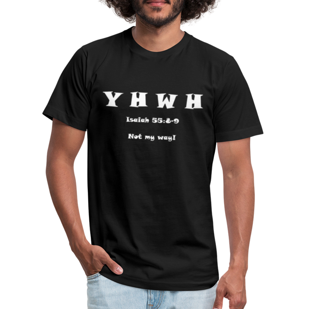 YHWH - Unisex Jersey T-Shirt - black