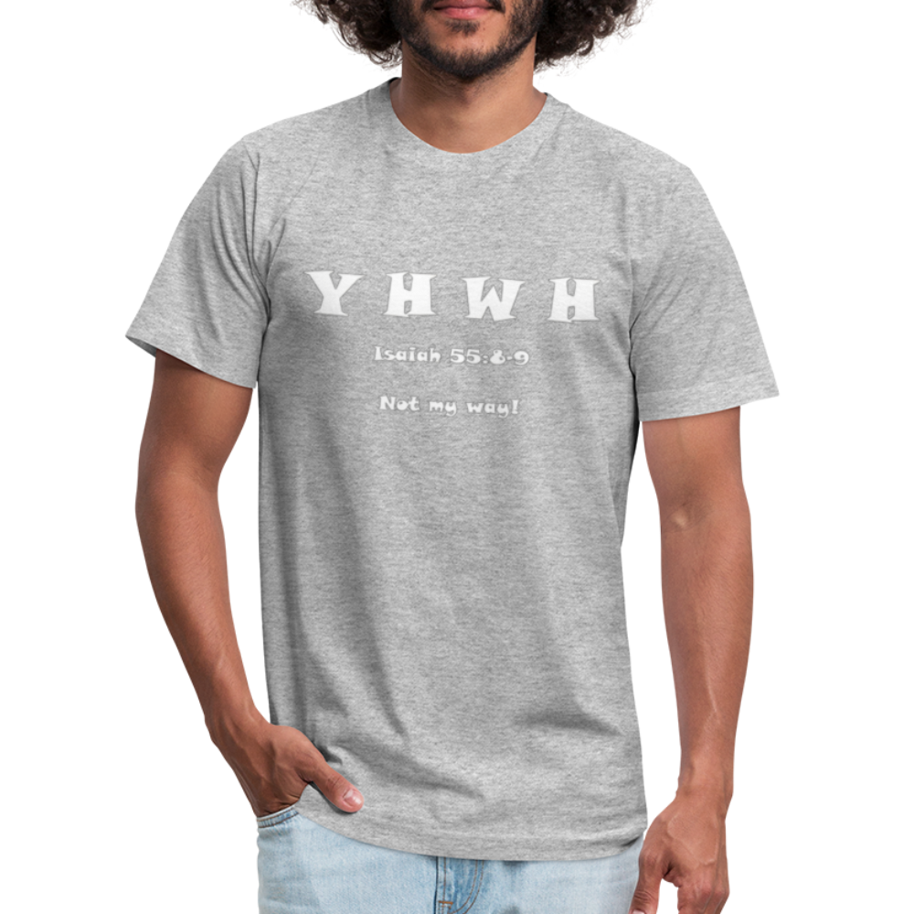 YHWH - Unisex Jersey T-Shirt - heather gray