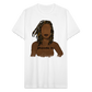 Proverbs 31 Locs Jersey T-Shirt by Bella + Canvas - white