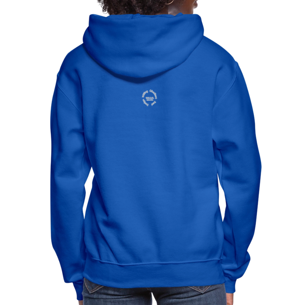 Proverbs 31 Locs Women's Jerzees Hoodie - royal blue