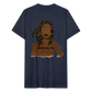 Proverbs 31 Locs Jersey T-Shirt by Bella + Canvas - navy