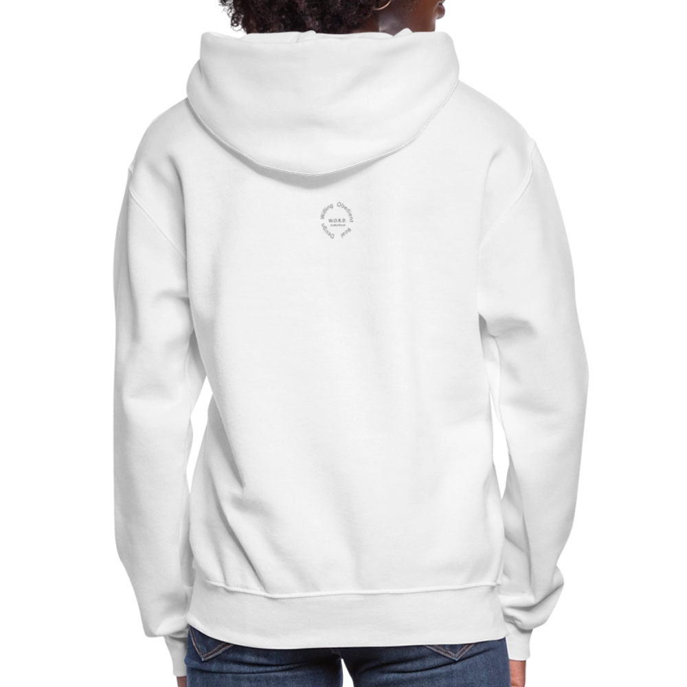 Proverbs 31 Locs Women's Jerzees Hoodie - white