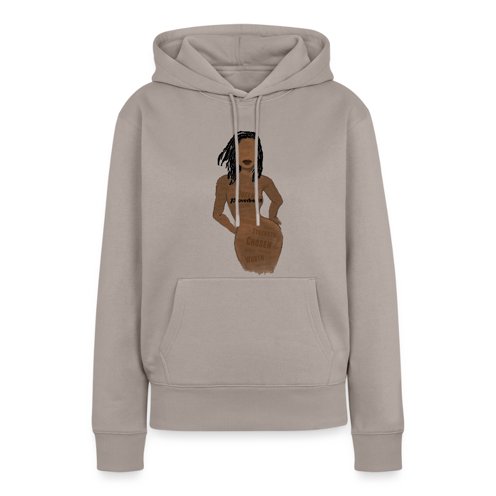 Proverbs 31 Loc Lady Premium Hoodie - taupe