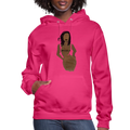 Proverbs 31 Loc Lady Women's Jerzees Hoodie - fuchsia