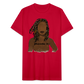 Proverbs 31 Locs Jersey T-Shirt by Bella + Canvas - red