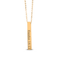 Bible Verse Bar Necklace