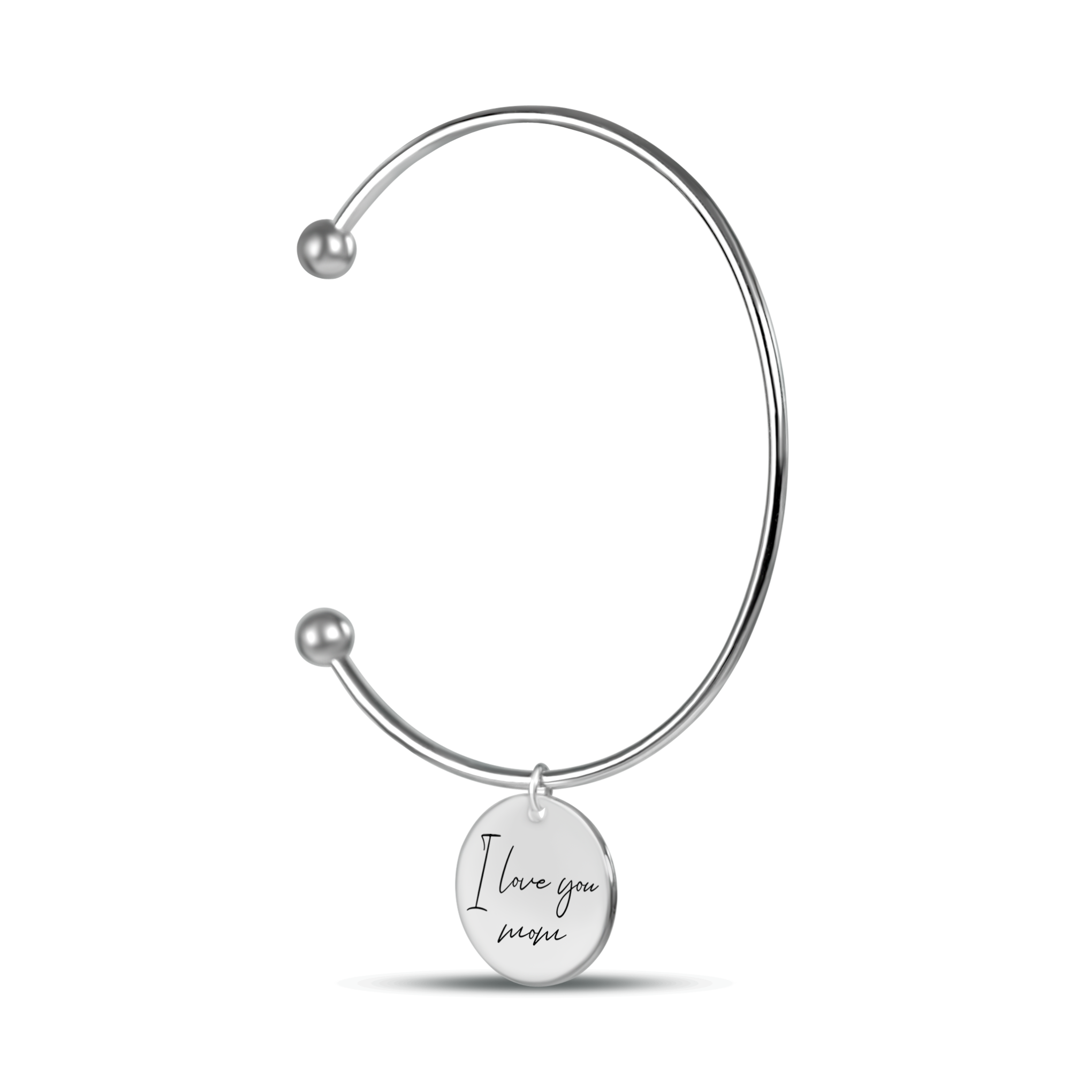 Handwritten Coin Bangle