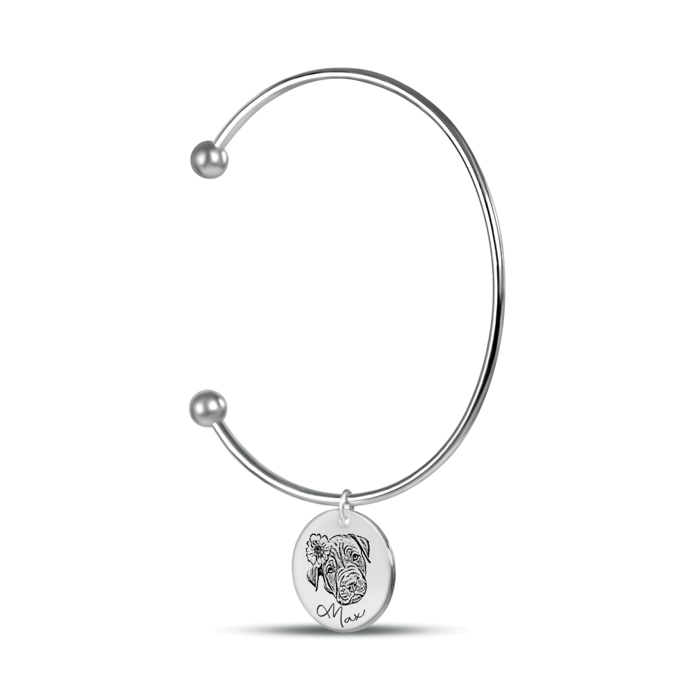 Pet Portrait Bangle