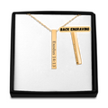 Bible Verse Bar Necklace