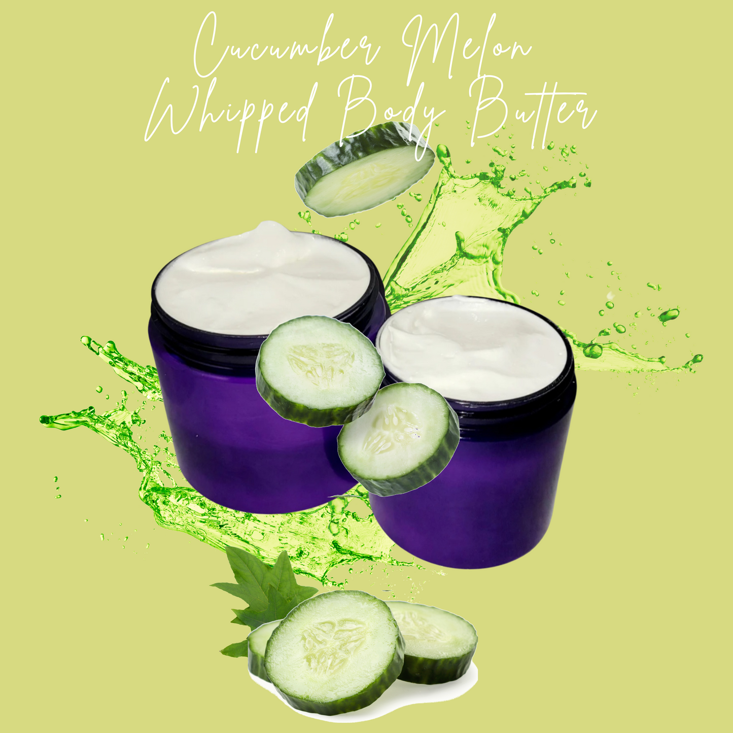 Cucumber Melon Whipped Body Butter