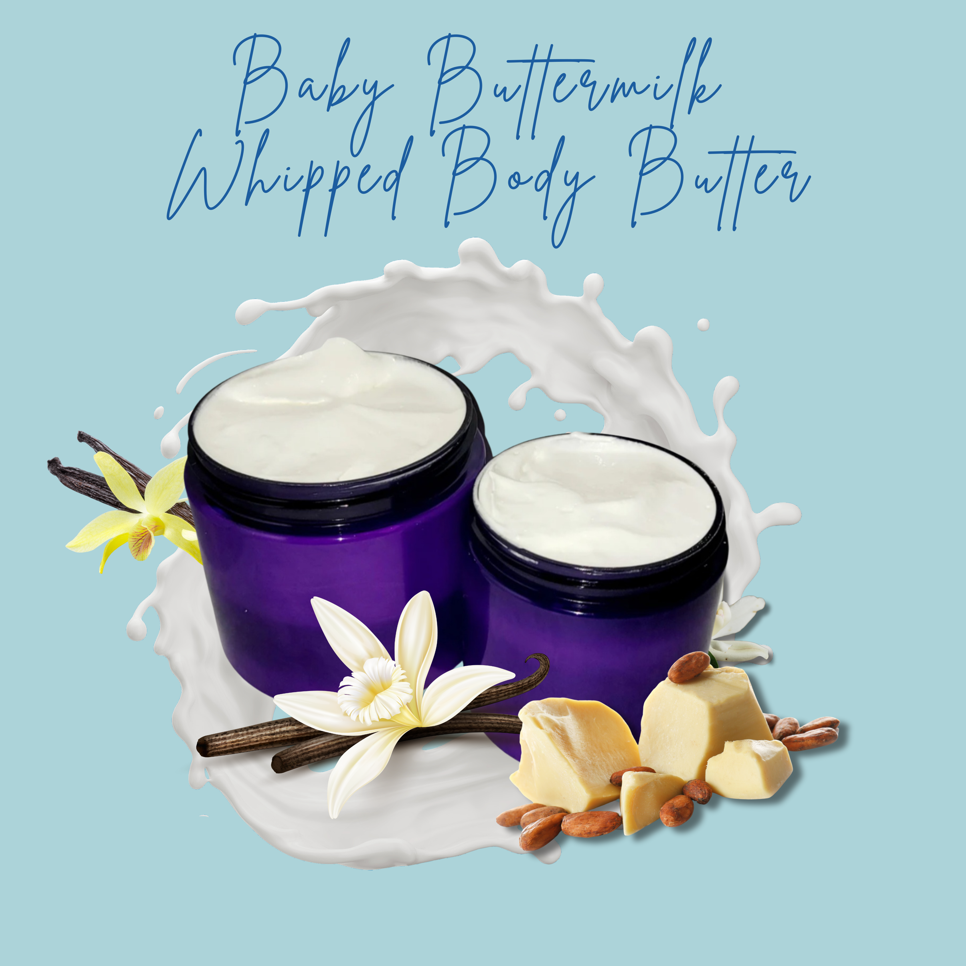 Baby Buttermilk Whipped Body Butter - Obsidian's LLC