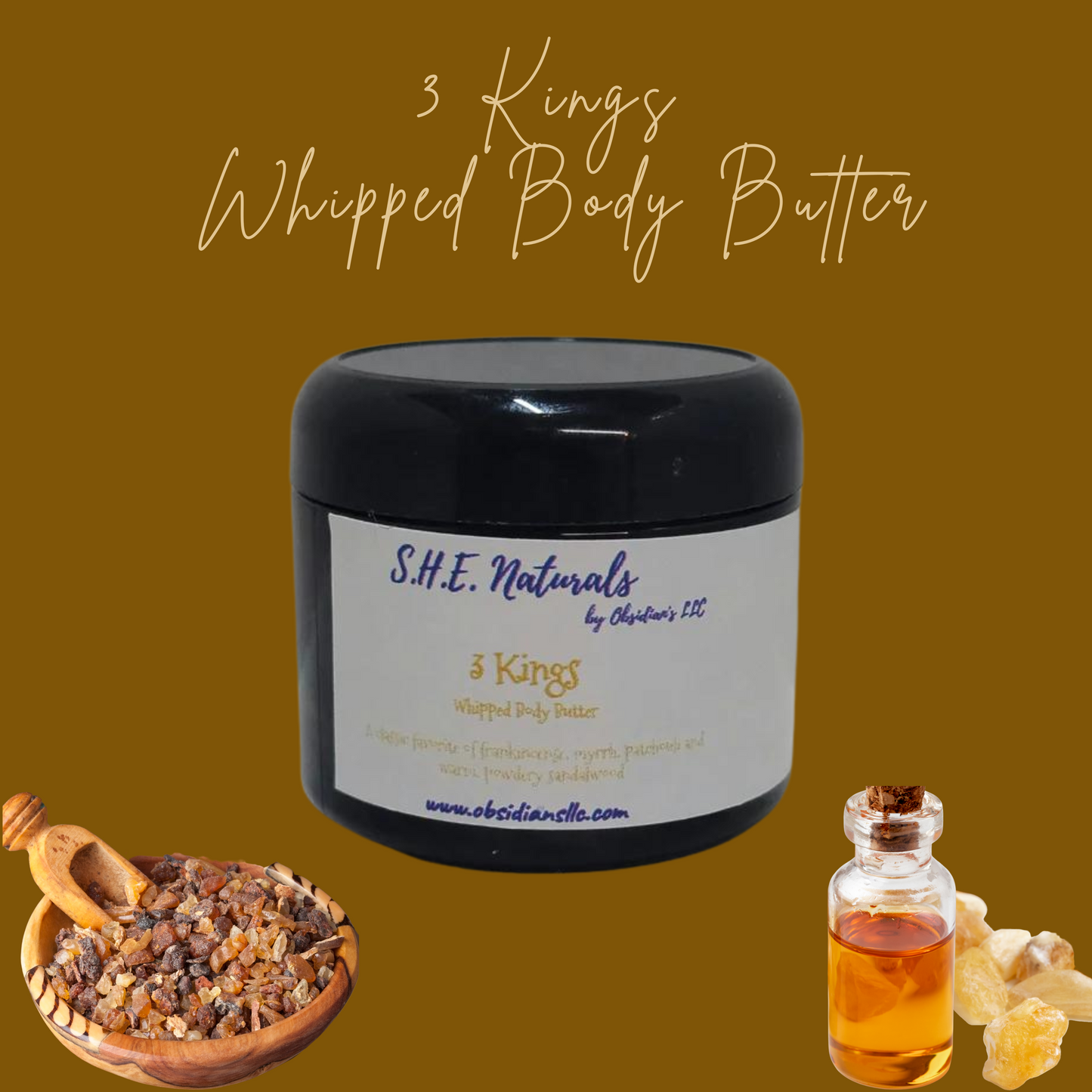 3 Kings Whipped Body Butter