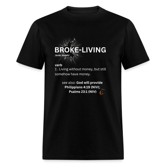 Broke-Living T-Shirt (black) - black