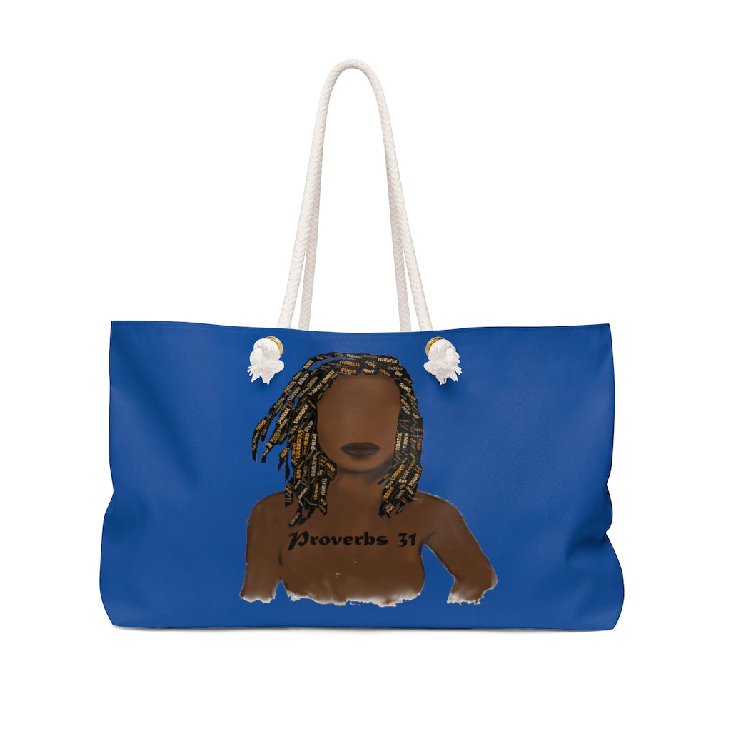 Proverbs 31 Locs Weekender Bag - Obsidian's LLC