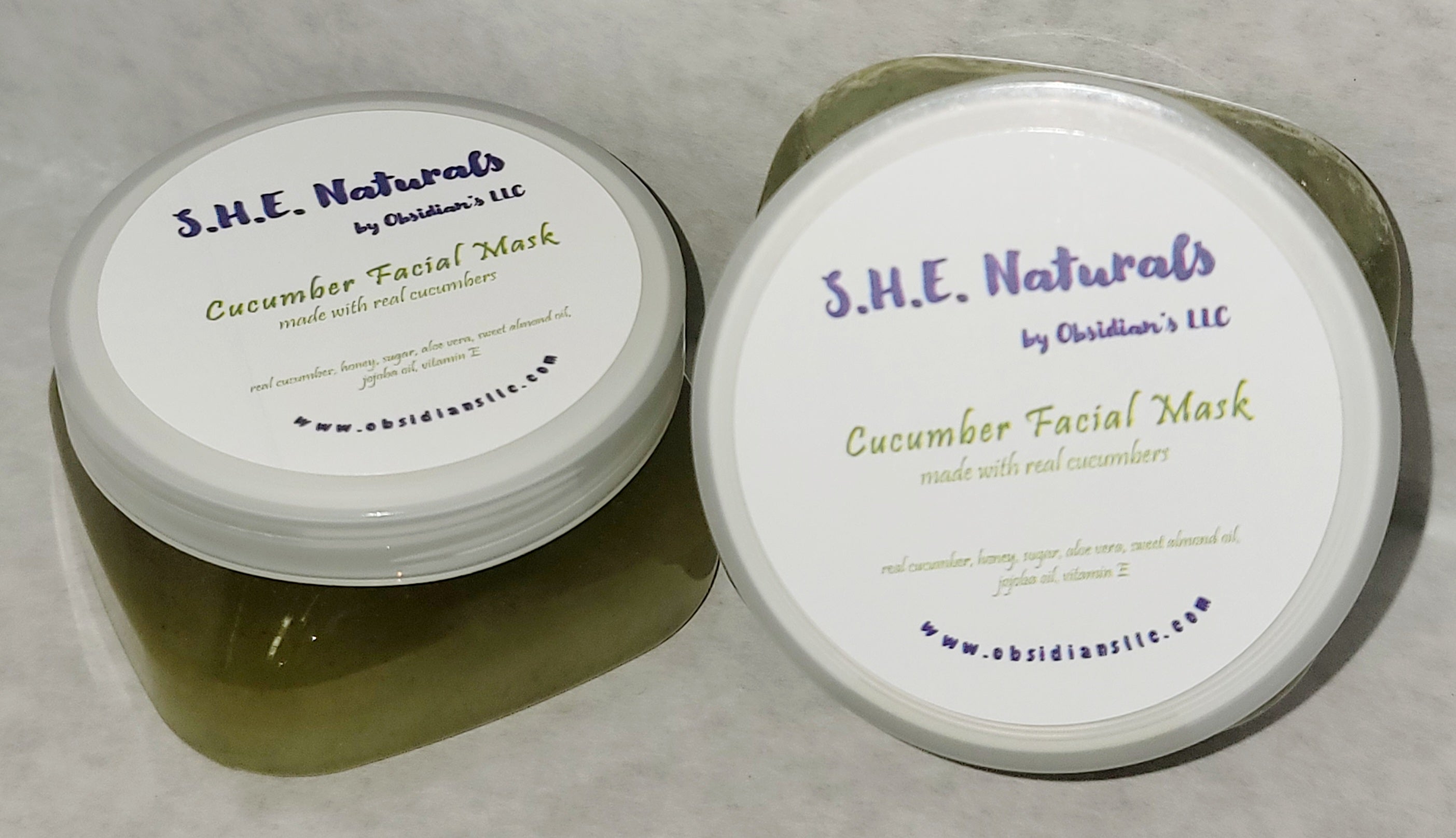 Cucumber Facial Mask - Obsidian's LLC