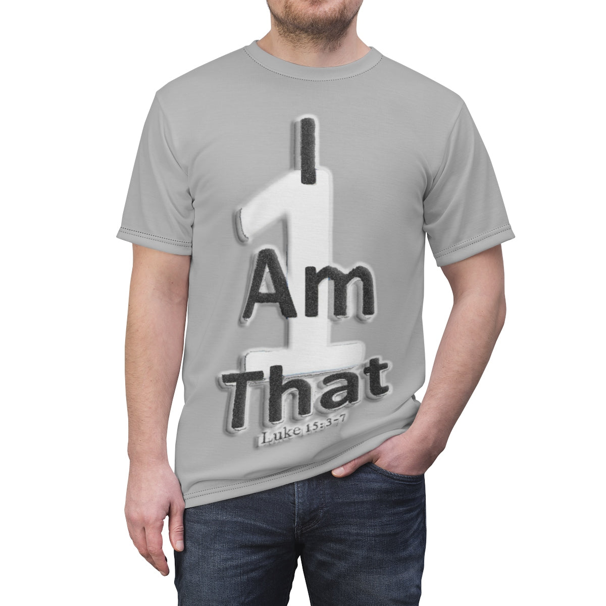 I Am That 1 Tee (AOP) - Obsidian's LLC