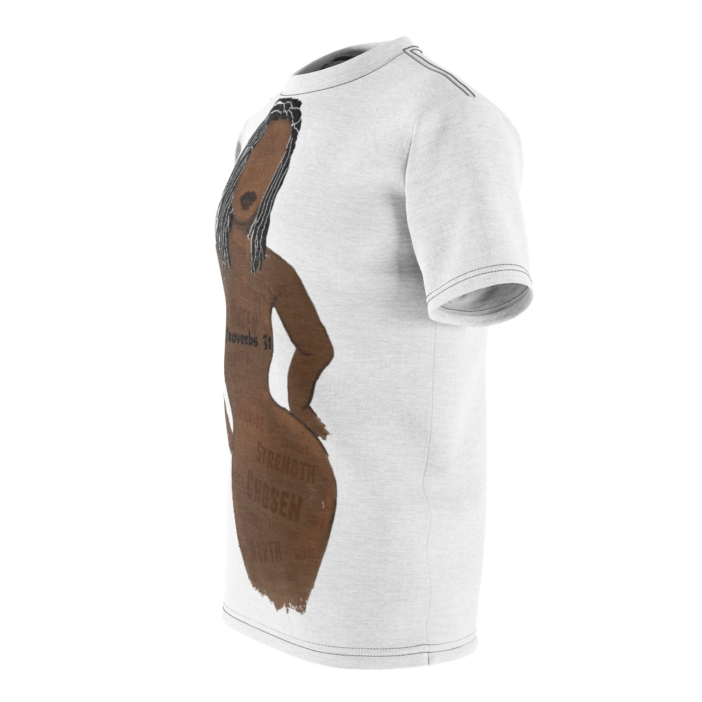 Proverbs 31 Loc Lady T-Shirt (AOP) - Obsidian's LLC