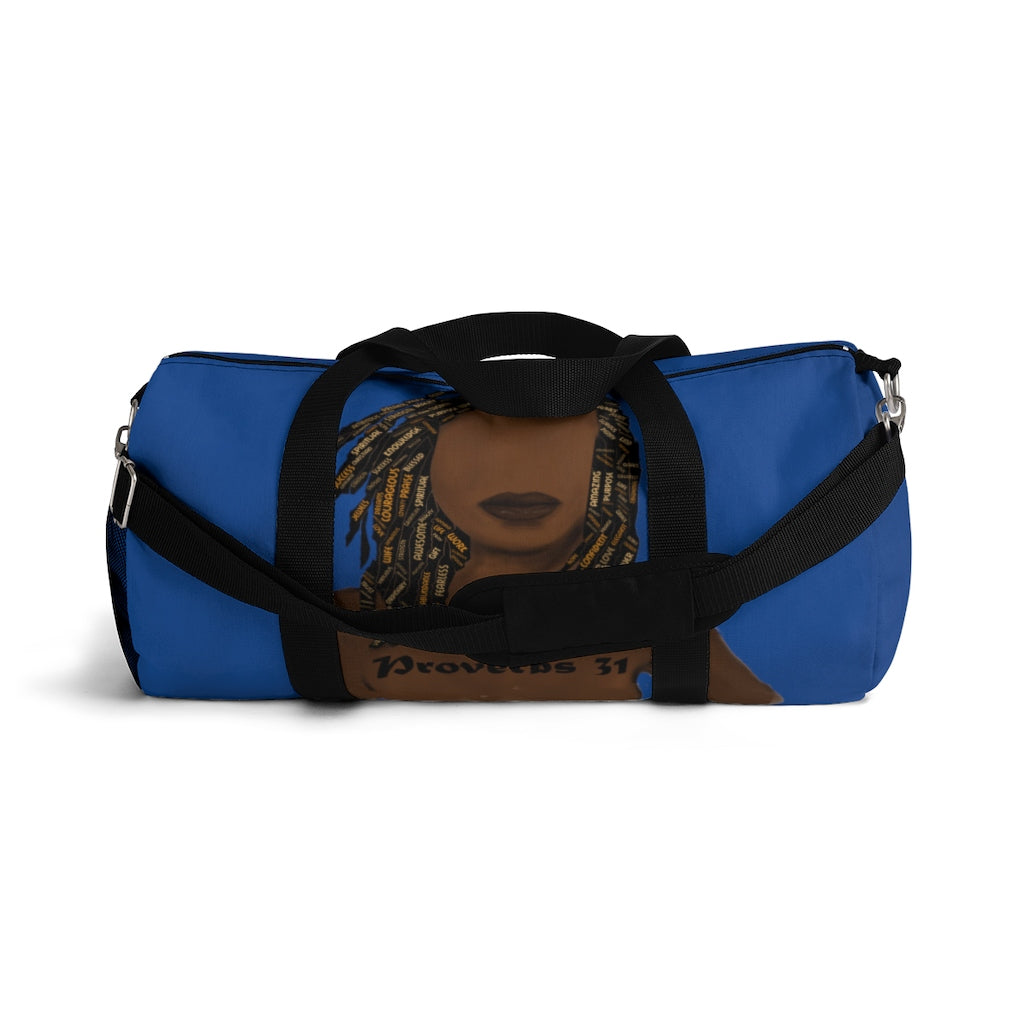 Proverbs 31 Locs Duffel Bag - Obsidian's LLC