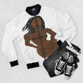 Proverbs 31 Loc Lady Bomber Jacket (AOP) - Obsidian's LLC