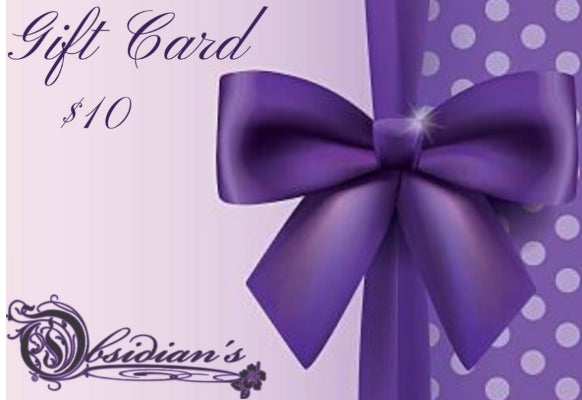 Gift Card - Obsidian's LLC