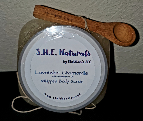 Lavender Chamomile with Magnesium Oil Body Scrub
