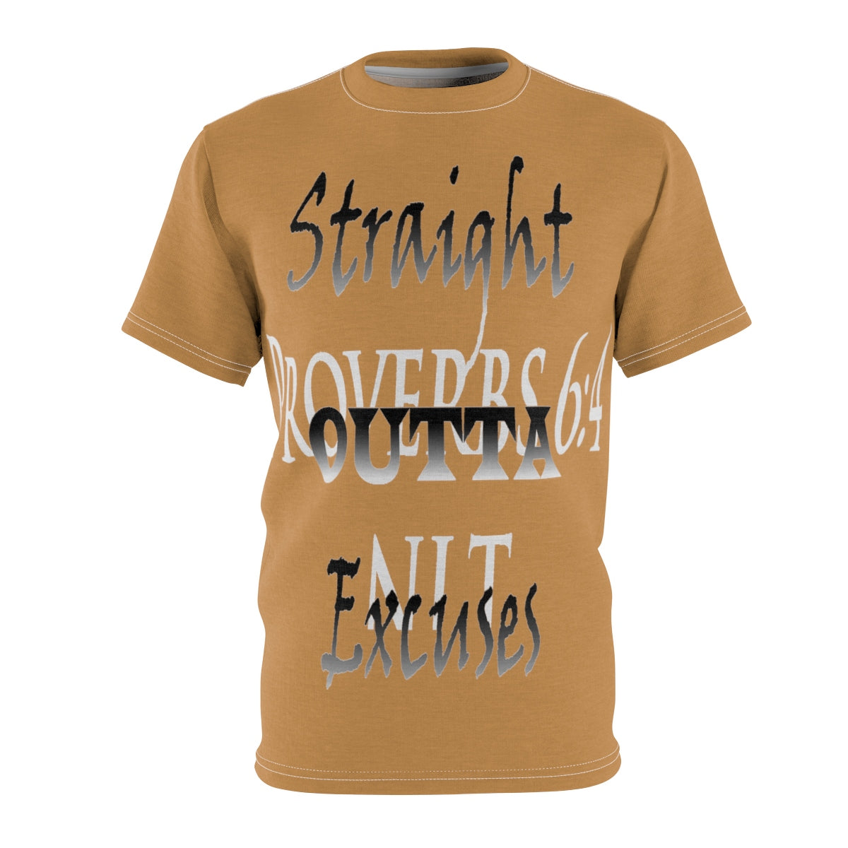 Straight Outta Excuses Tee (AOP) - Obsidian's LLC
