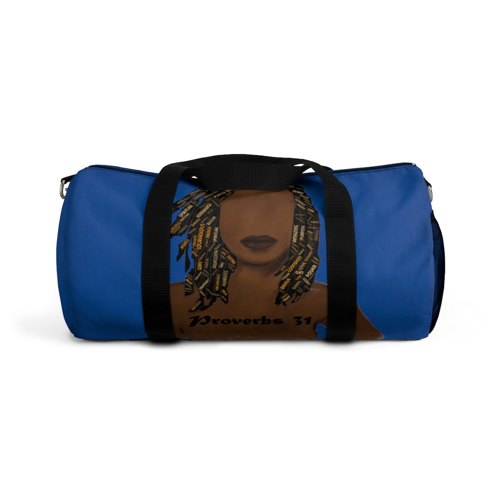 Proverbs 31 Locs Duffel Bag - Obsidian's LLC