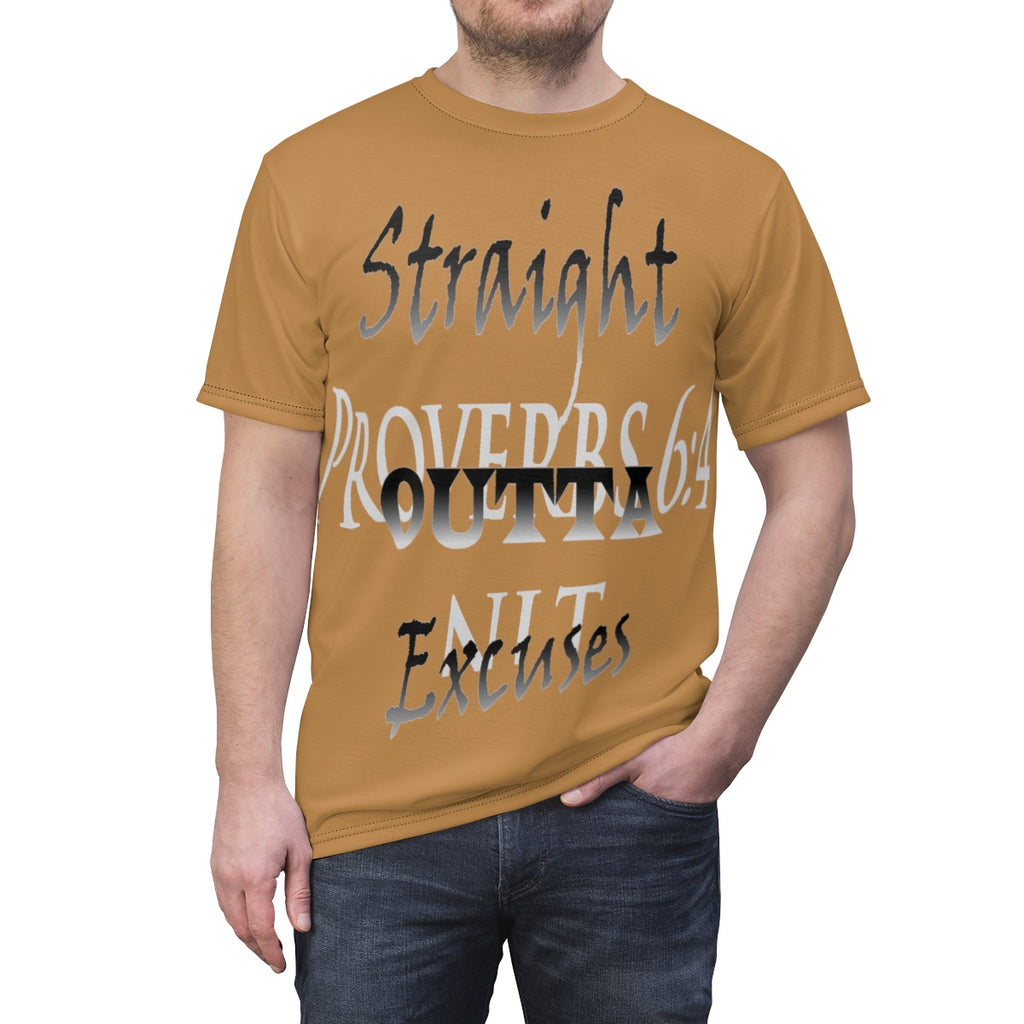Straight Outta Excuses Tee (AOP) - Obsidian's LLC