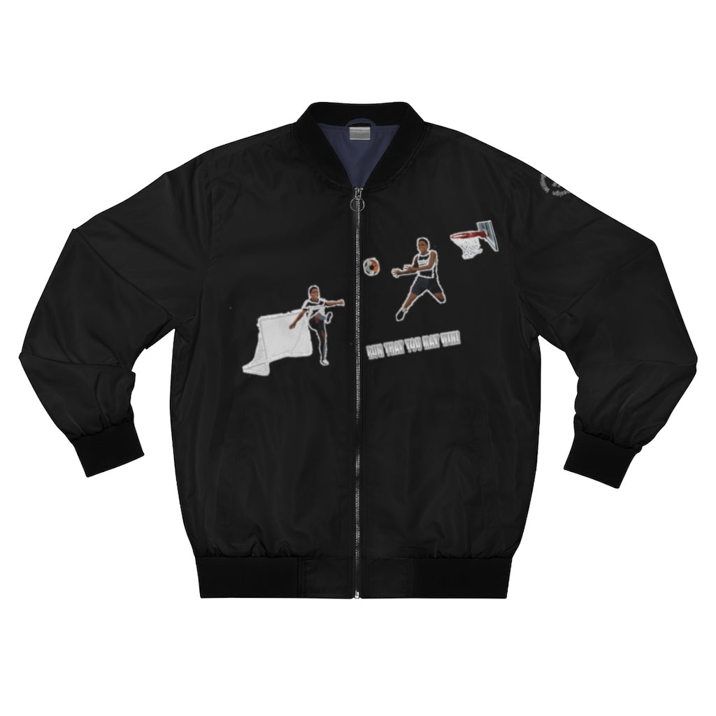 Amari's Bomber Jacket (AOP) - Obsidian's LLC