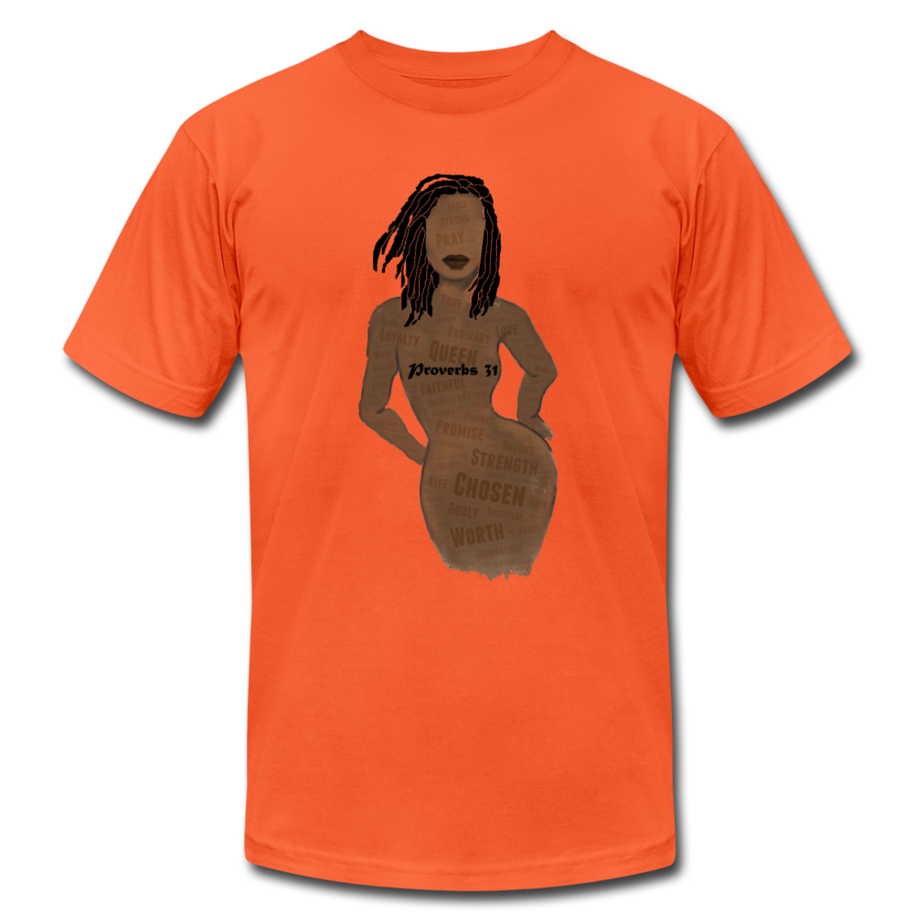 Proverbs 31 Loc Lady Jersey T-Shirt by Bella + Canvas - Obsidian's LLC