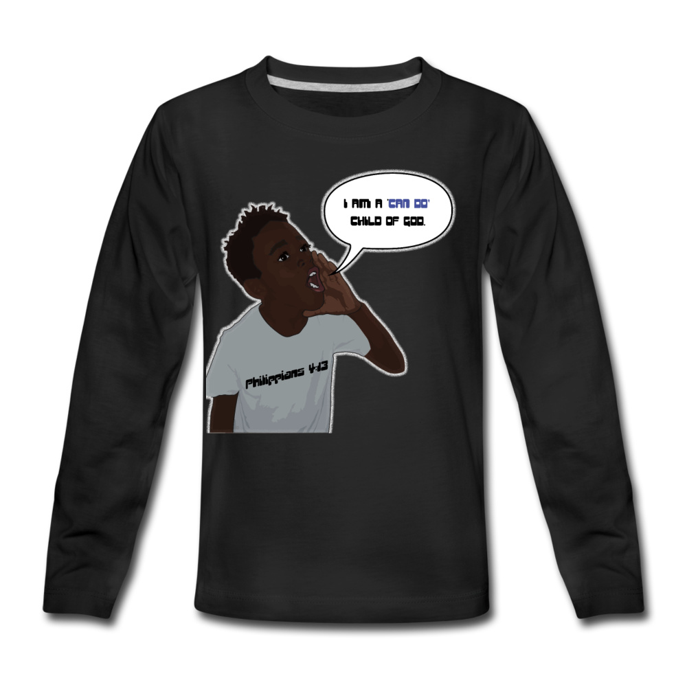 Kingston Kids' Premium Long Sleeve T-Shirt - Obsidian's LLC