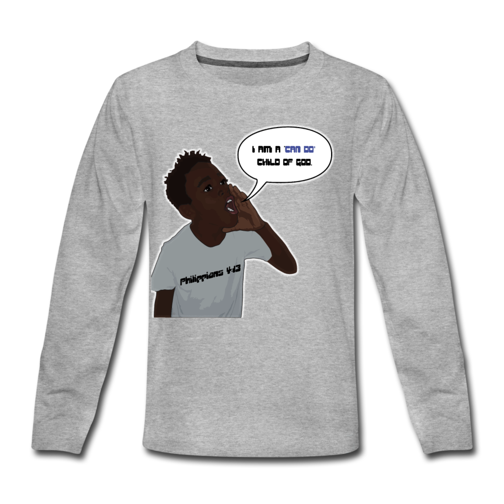 Kingston Kids' Premium Long Sleeve T-Shirt - Obsidian's LLC