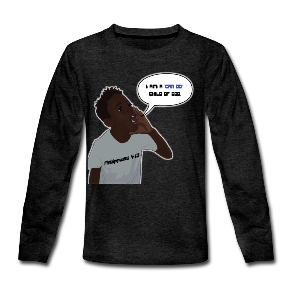 Kingston Kids' Premium Long Sleeve T-Shirt - Obsidian's LLC