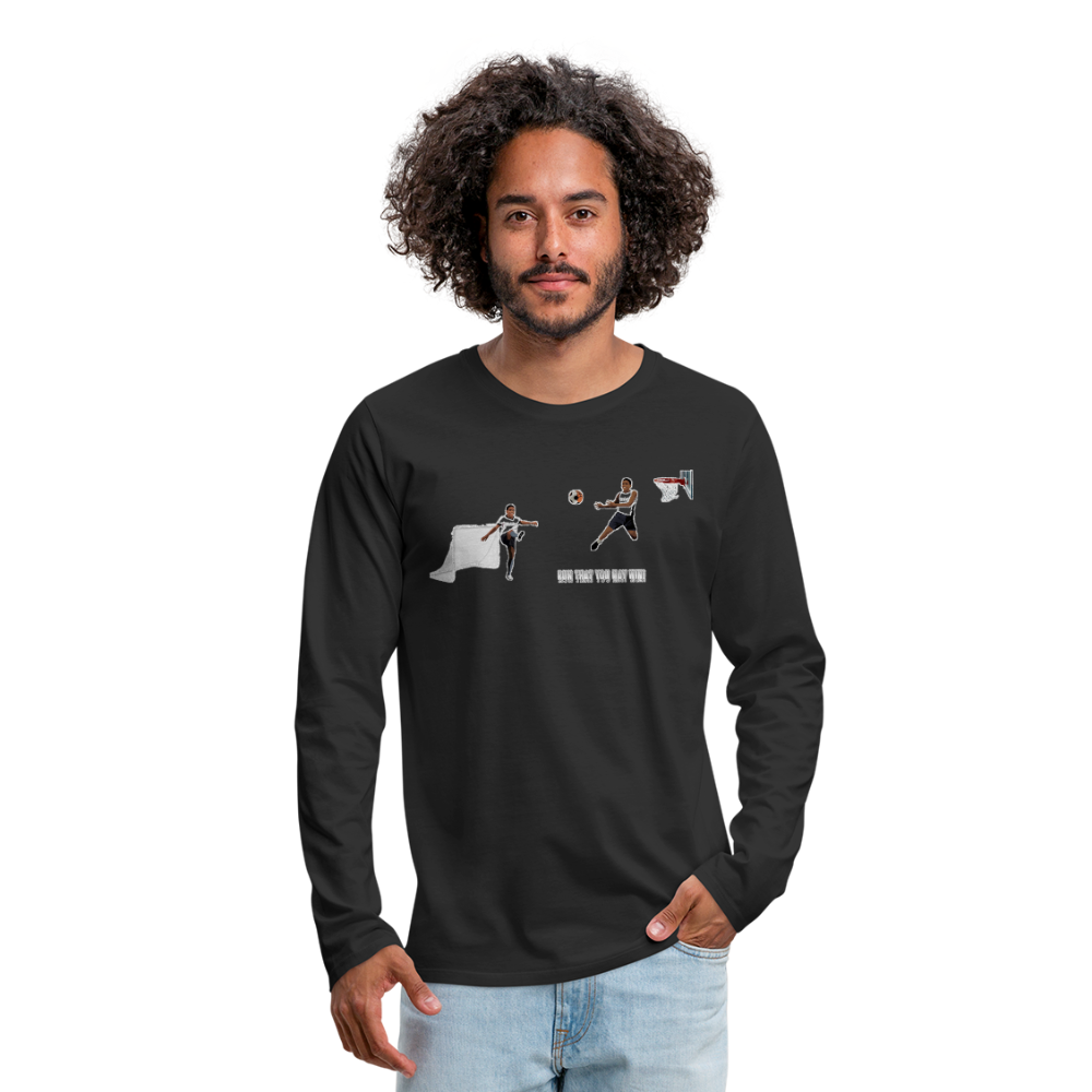 Amari Men's Premium Long Sleeve T-Shirt - black