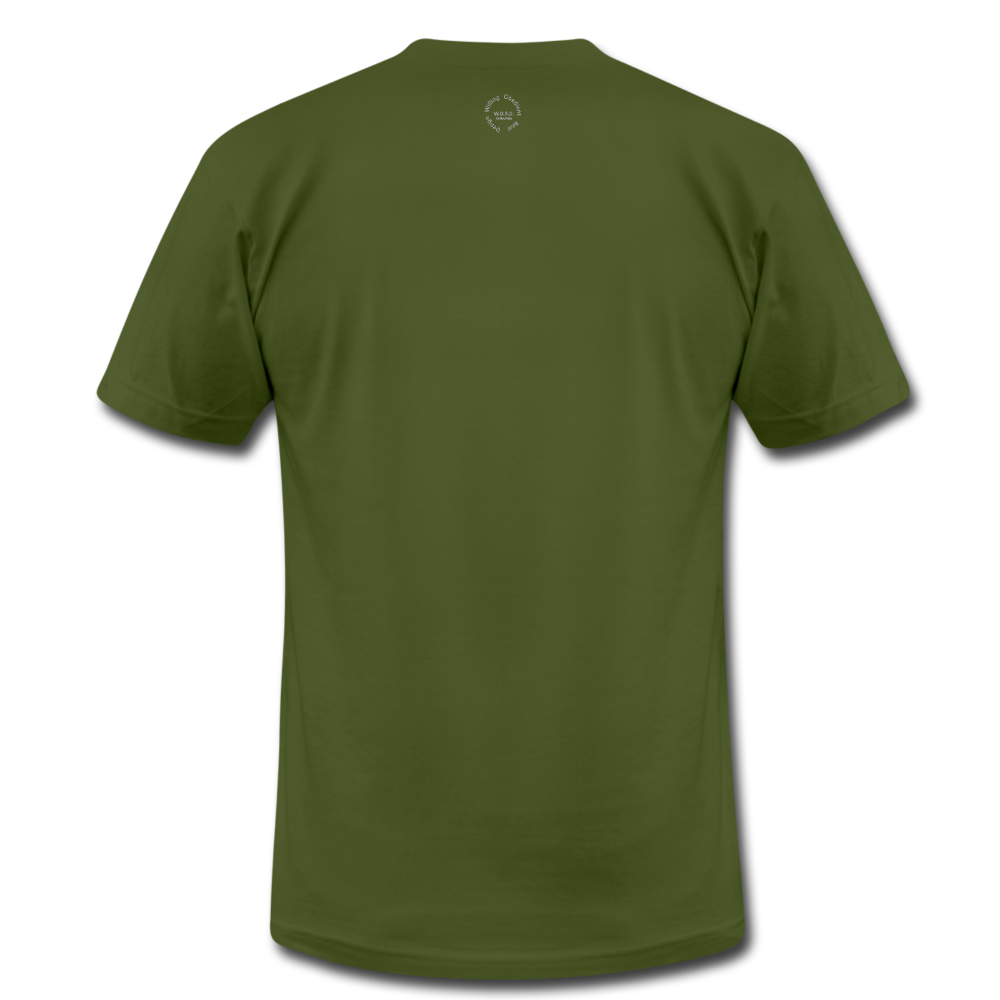 That One Unisex Jersey T-Shirt by Bella + Canvas - olive