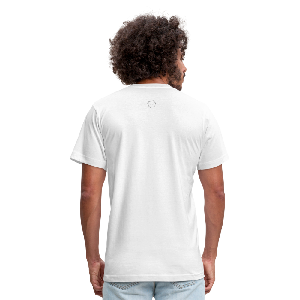No FEAR Unisex Jersey T-Shirt by Bella + Canvas - white