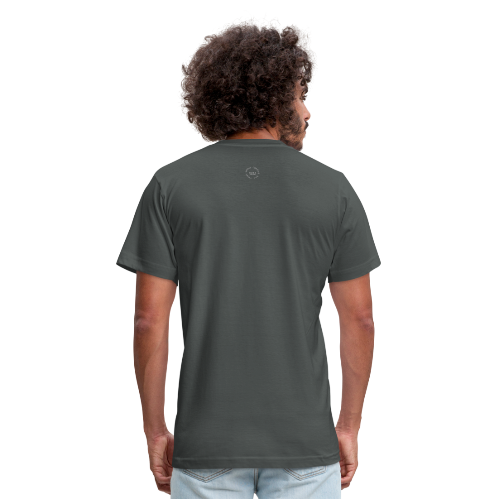 Straight Outta Excuses Unisex Jersey T-Shirt by Bella + Canvas - asphalt