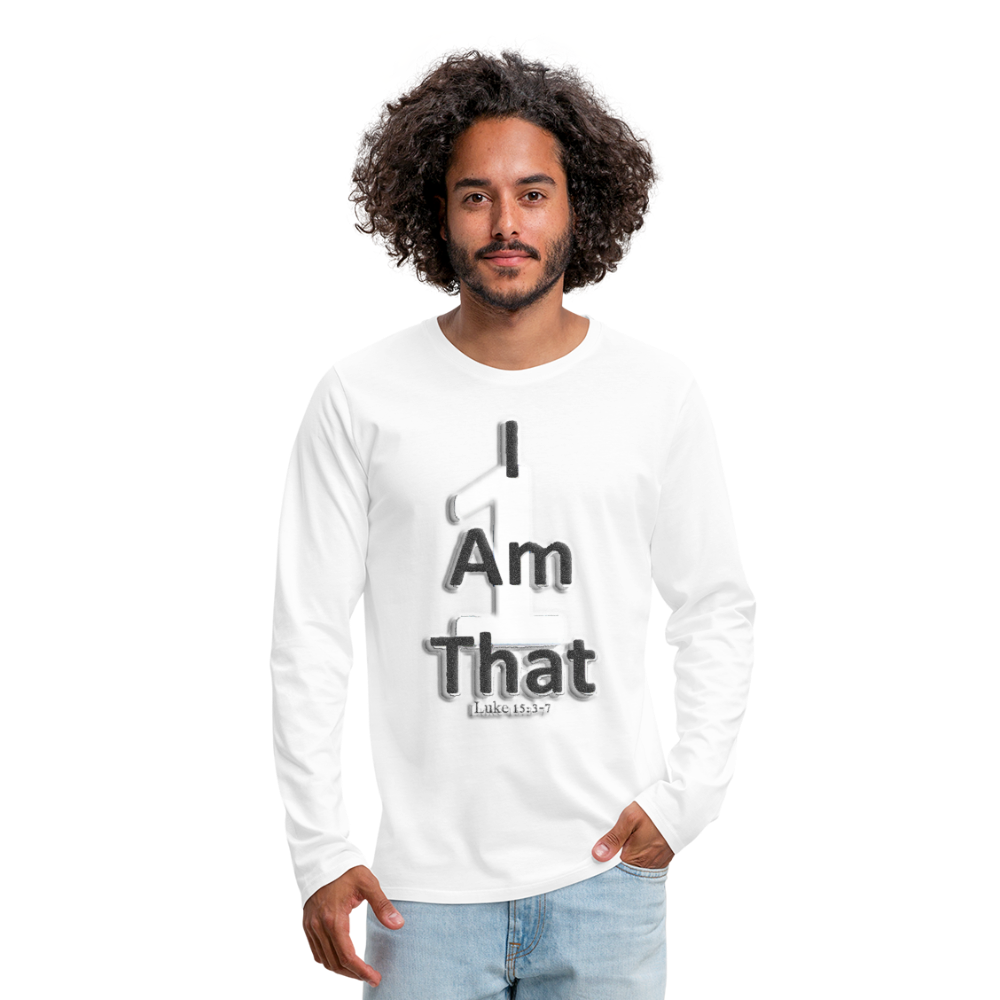 That One Premium Long Sleeve T-Shirt - white