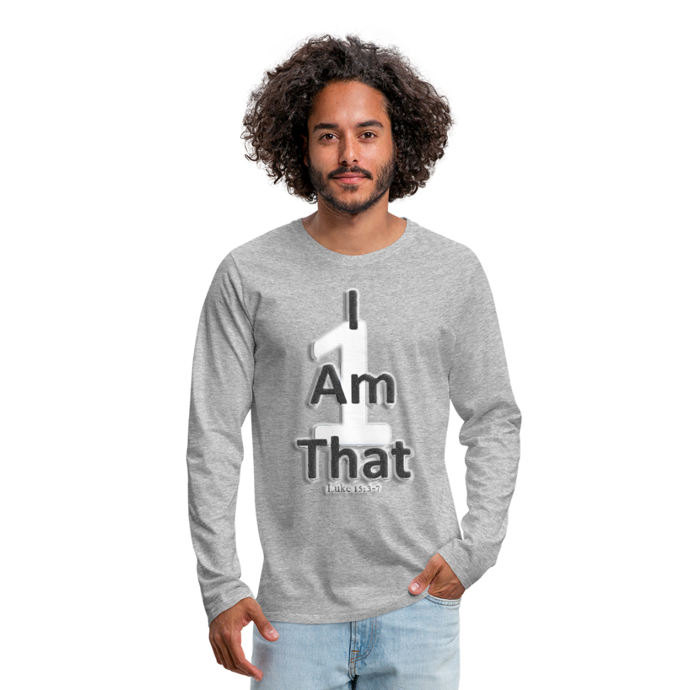 That One Premium Long Sleeve T-Shirt - heather gray