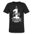 That One Unisex Tri-Blend T-Shirt - heather black