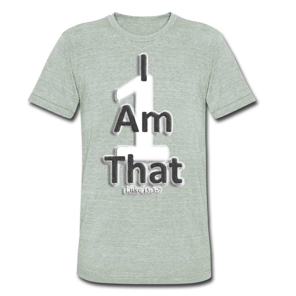 That One Unisex Tri-Blend T-Shirt - heather gray