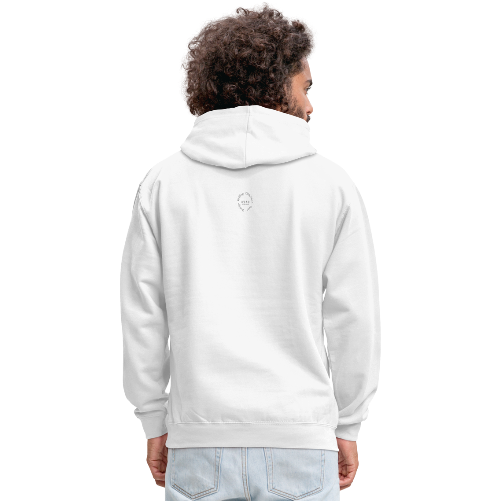 NO FEAR Unisex Hoodie - white/gray