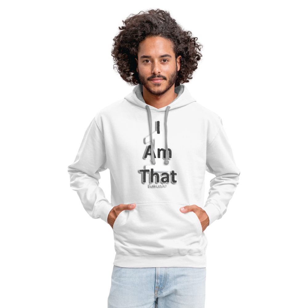 That One Unisex Hoodie - white/gray