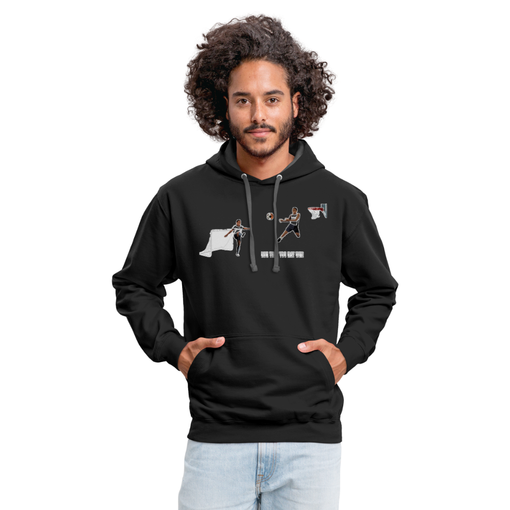 Amari Unisex Hoodie - black/asphalt